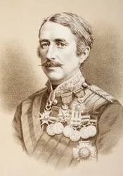 Maréchal de camp Garnet Joseph Wolseley, 1er vicomte Wolseley, vers 1890